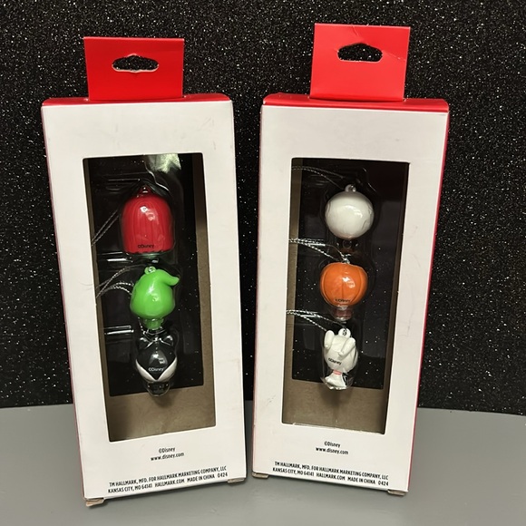 Hallmark x Disney Nightmare Before Christmas mini ornaments - 2 sets - Picture 2 of 4